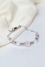Lunea Bracelet - Madagascar Moonstone & Kunzite