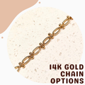 14k Gold Chain Options - GC10