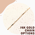 14k Gold Chain Options - GC11