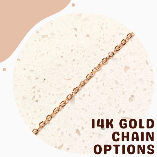 14k Gold Chain Options - GC14