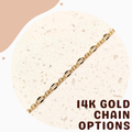 14k Gold Chain Options - GC15