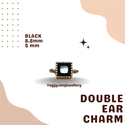 14k Gold Double Ear Charm - 15