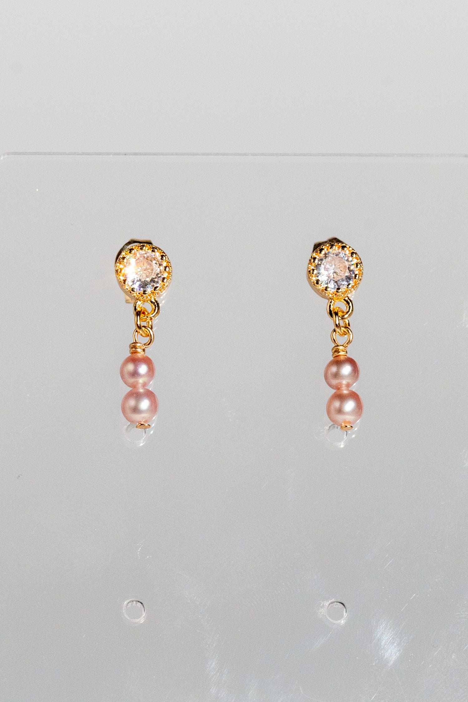[Perlae Collection] Roselle Mini - Pearls Earrings