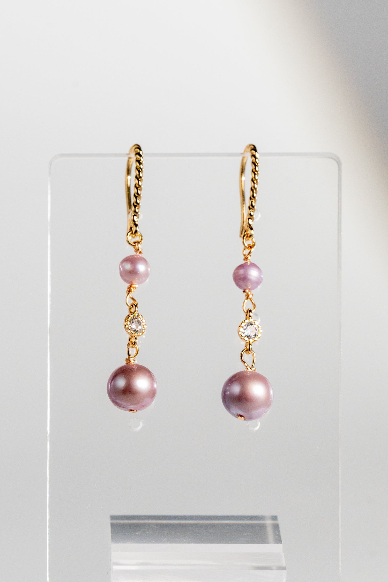 [Perlae Collection] Serelle Drop - Pearls Earrings