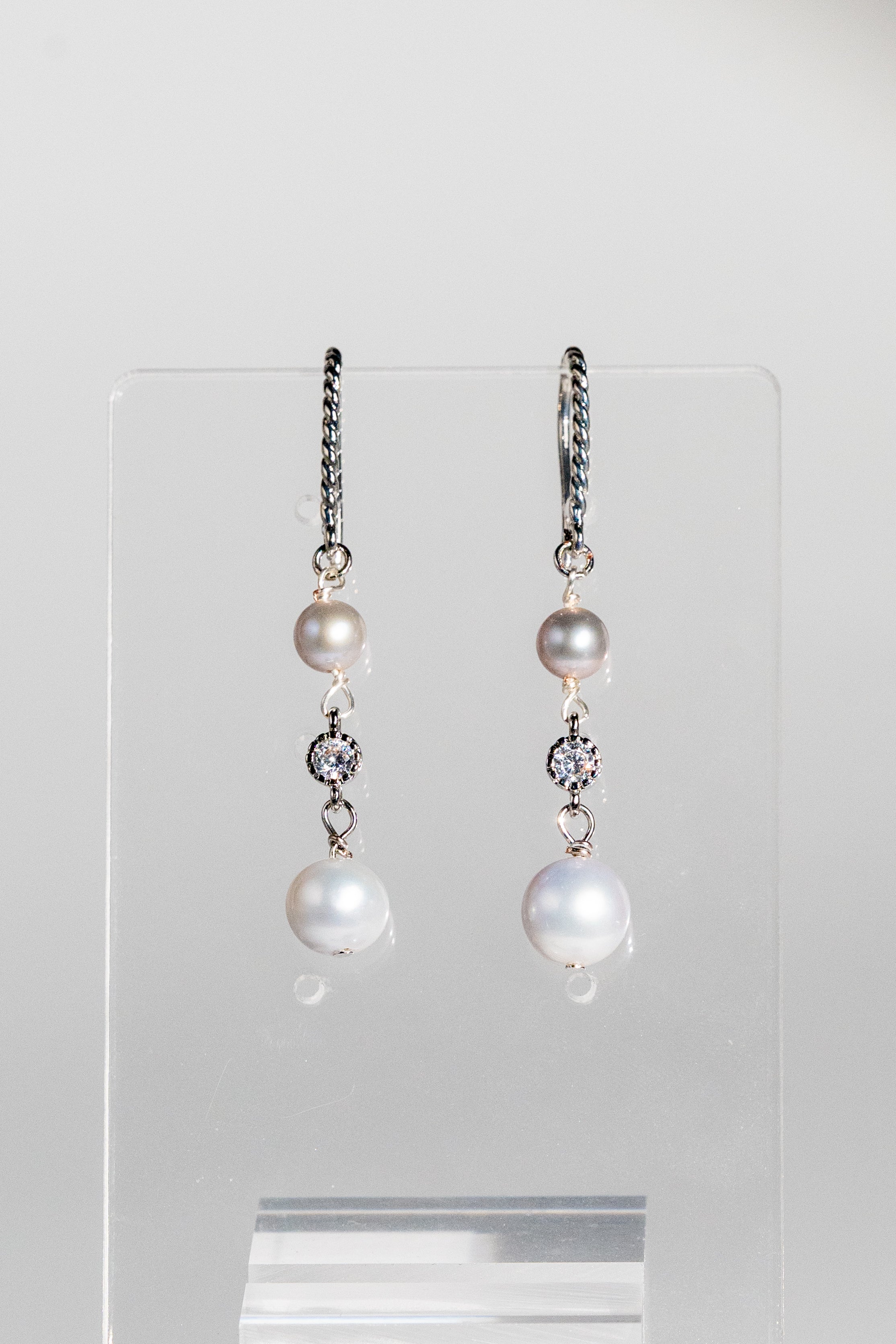 [Perlae Collection] Clarune - Pearls Earrings