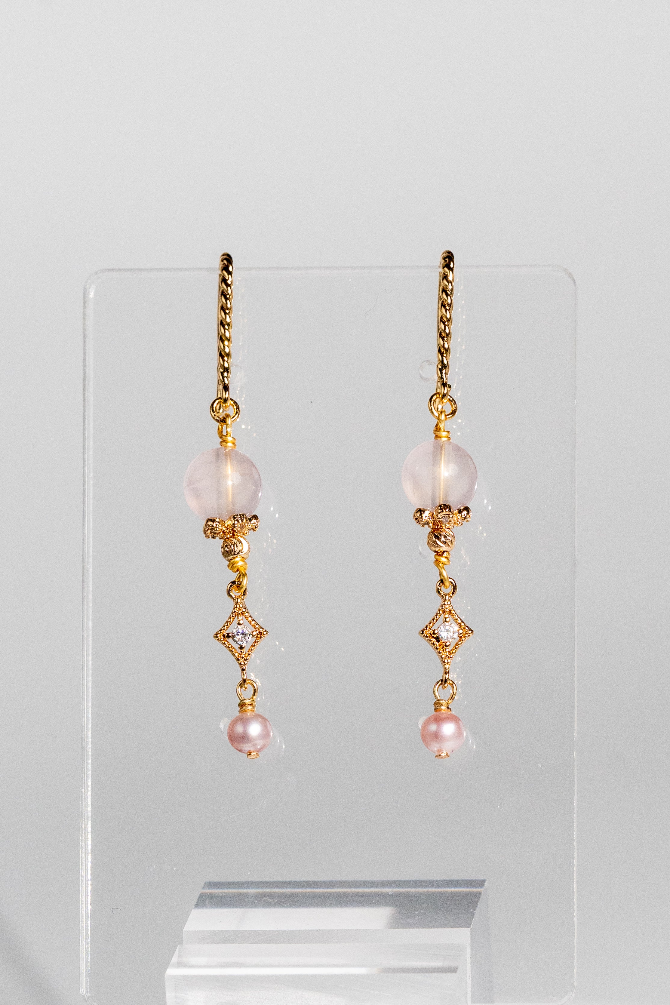 [Perlae Collection] Fiora - Pearls Earrings