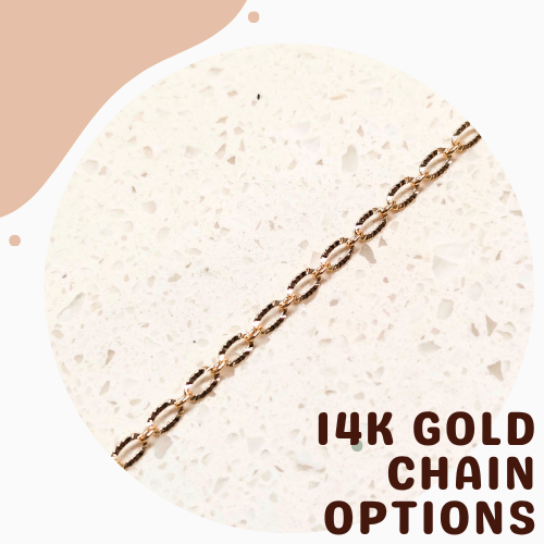 14k Gold Chain Options - GC20