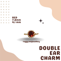14k Gold Double Ear Charm - 20