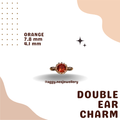 14k Gold Double Ear Charm - 23