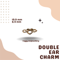 14k Gold Double Ear Charm - 59