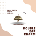 14k Gold Double Ear Charm - GDC79