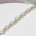 Neko Series Citrine x Madagascar Moonstone Crystal Bracelet 3-in-1 Mechanism White Gold