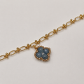 Blue Rabbit Hair - CL. OVER Series Bracelet 3-in-1 Mechanism 14K Gold