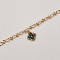 Blue Tourmaline - CL. OVER Series Bracelet 3-in-1 Mechanism 14K Gold