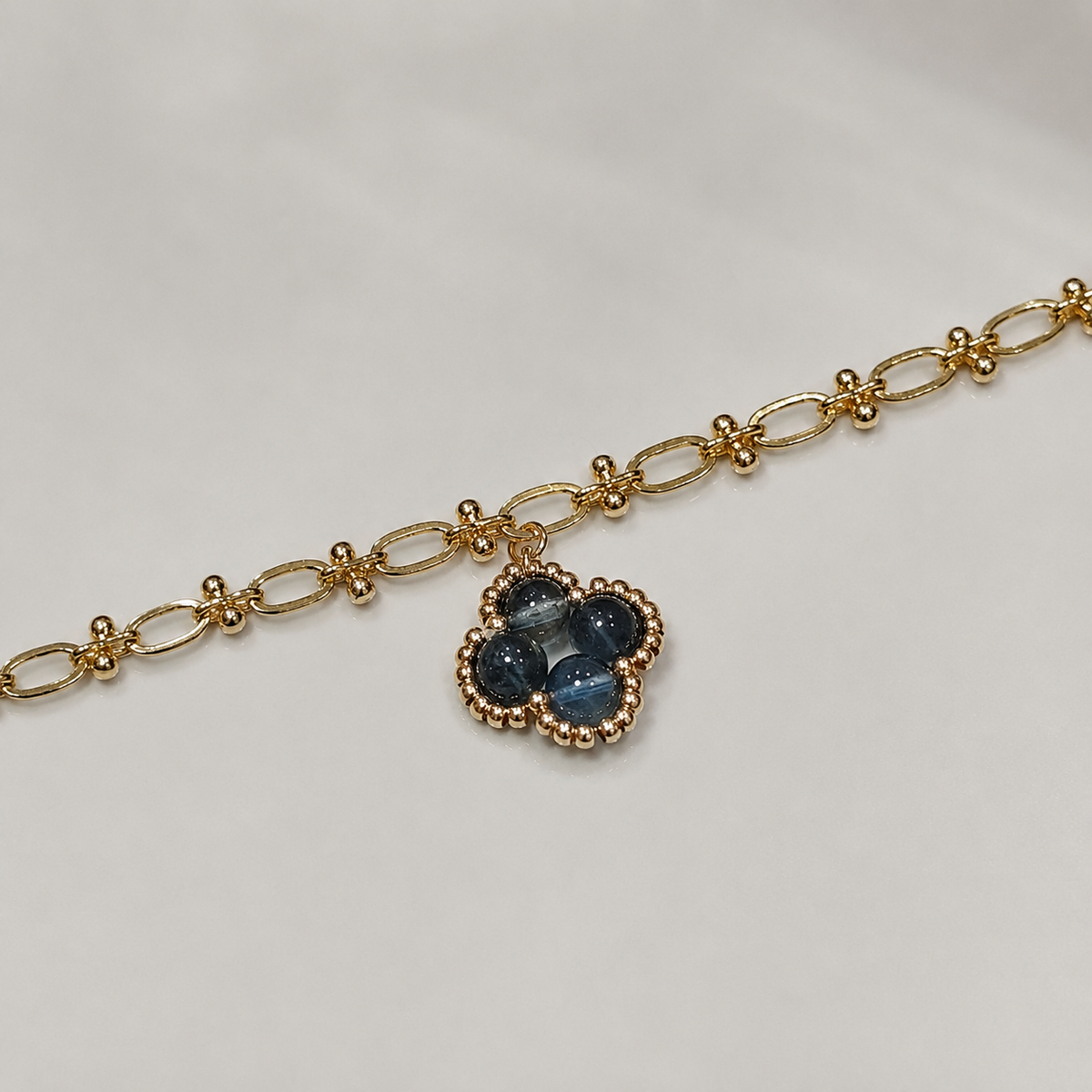 Devil Aquamarine - CL. OVER Series Bracelet 3-in-1 Mechanism 14K Gold