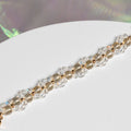 Neko Series Citrine x Madagascar Moonstone Crystal Bracelet 3-in-1 Mechanism 14k Gold