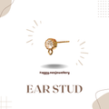 14k Gold Ear Stud - GES2