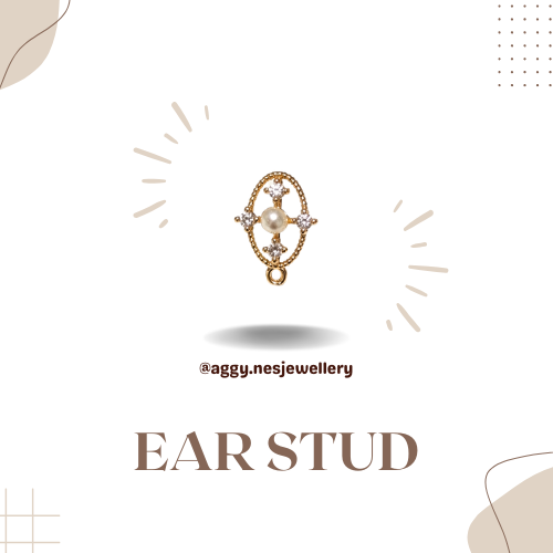 14k Gold Ear Stud - GES3