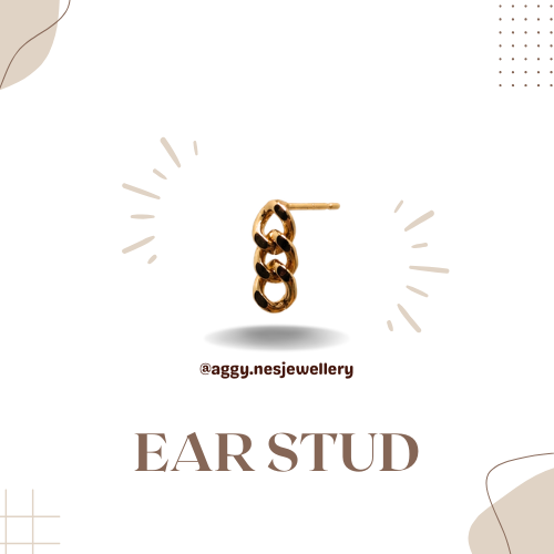 14k Gold Ear Stud - GES4