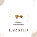 14k Gold Ear Stud - GES6