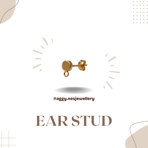 14k Gold Ear Stud - GES7