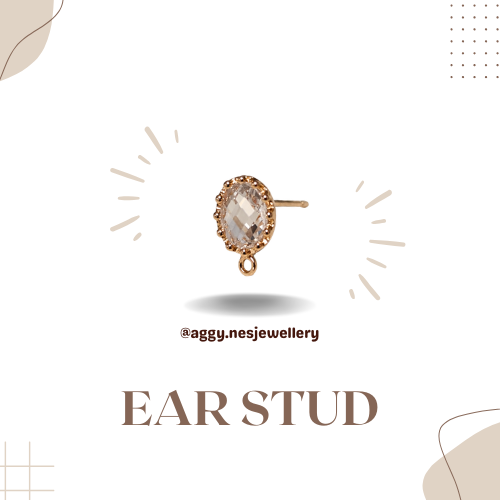 14k Gold Ear Stud - GES8