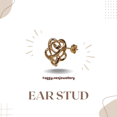 14k Gold Ear Stud - GES9