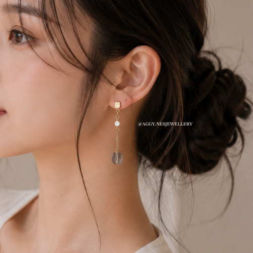 14k Gold Ear Stud - GES6