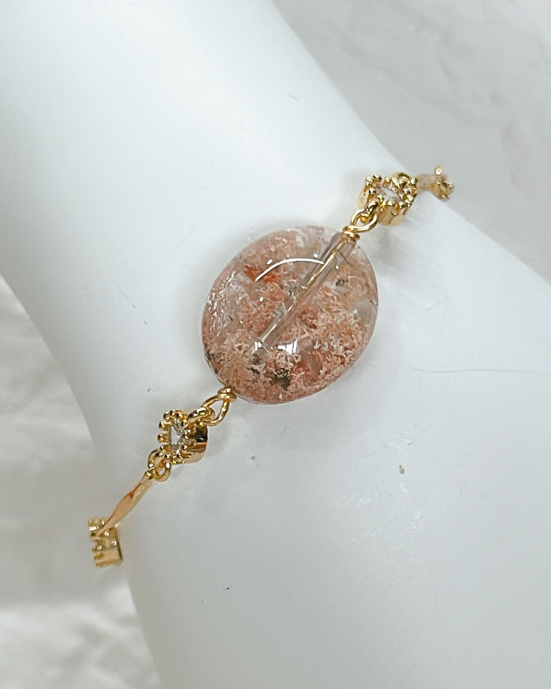 Peach Moss Lace - Pink garden series 1.0