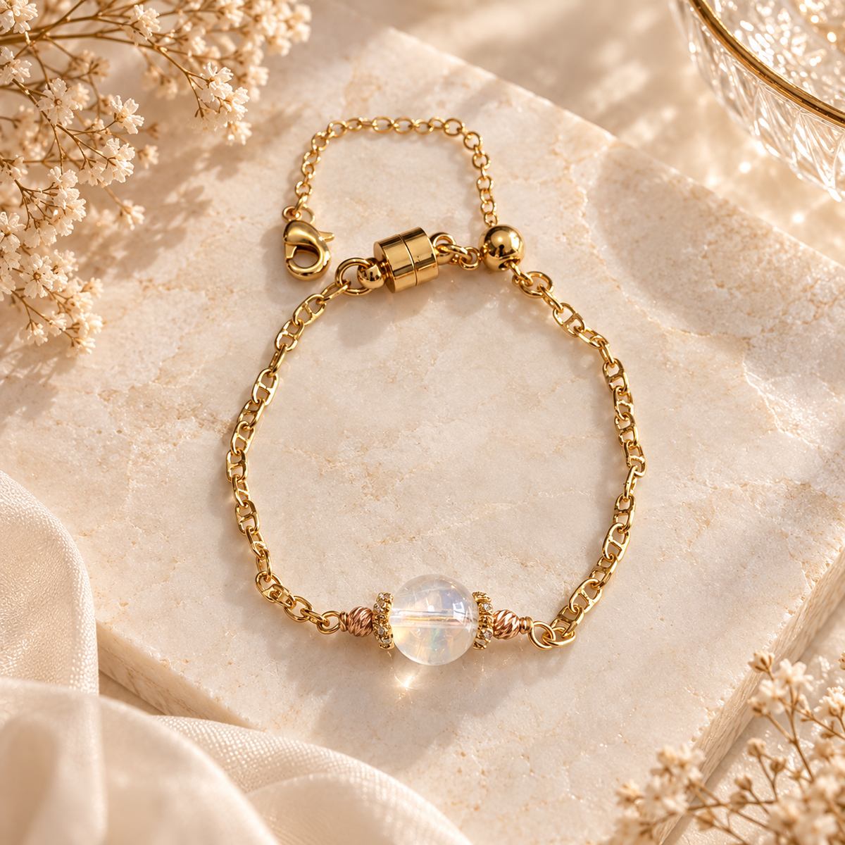Madagascar Moonstone Standalone Bracelet