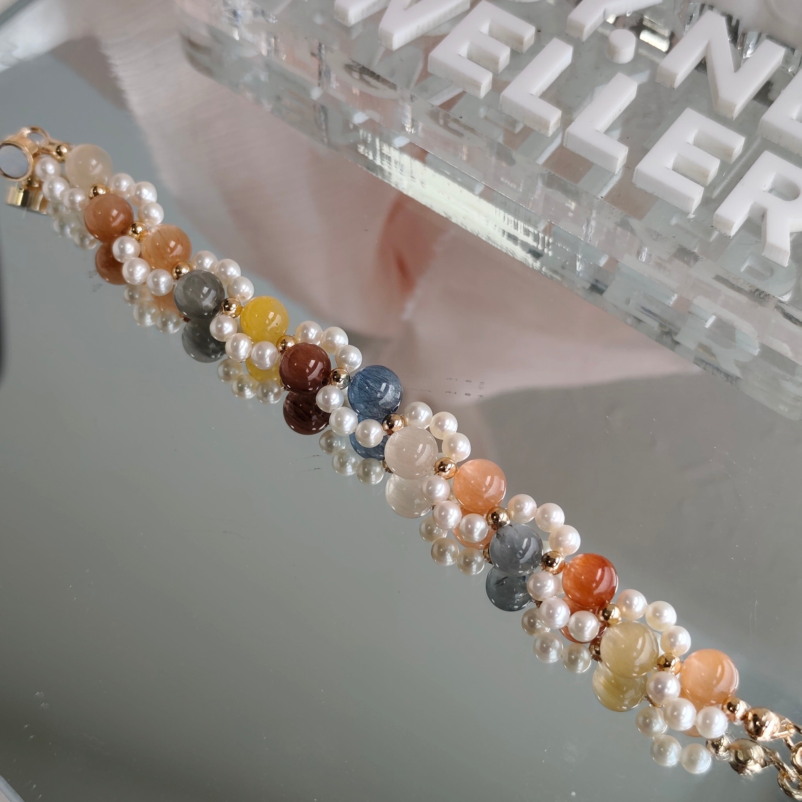 (4.0) Neko Series Rabbit Hair Bracelet 3-in-1 Mechanism 14K Gold