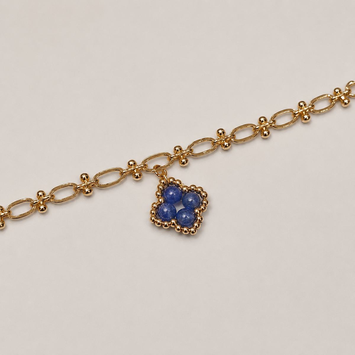 Tanzanite - CL. OVER Series Bracelet 3-in-1 Mechanism 14K Gold