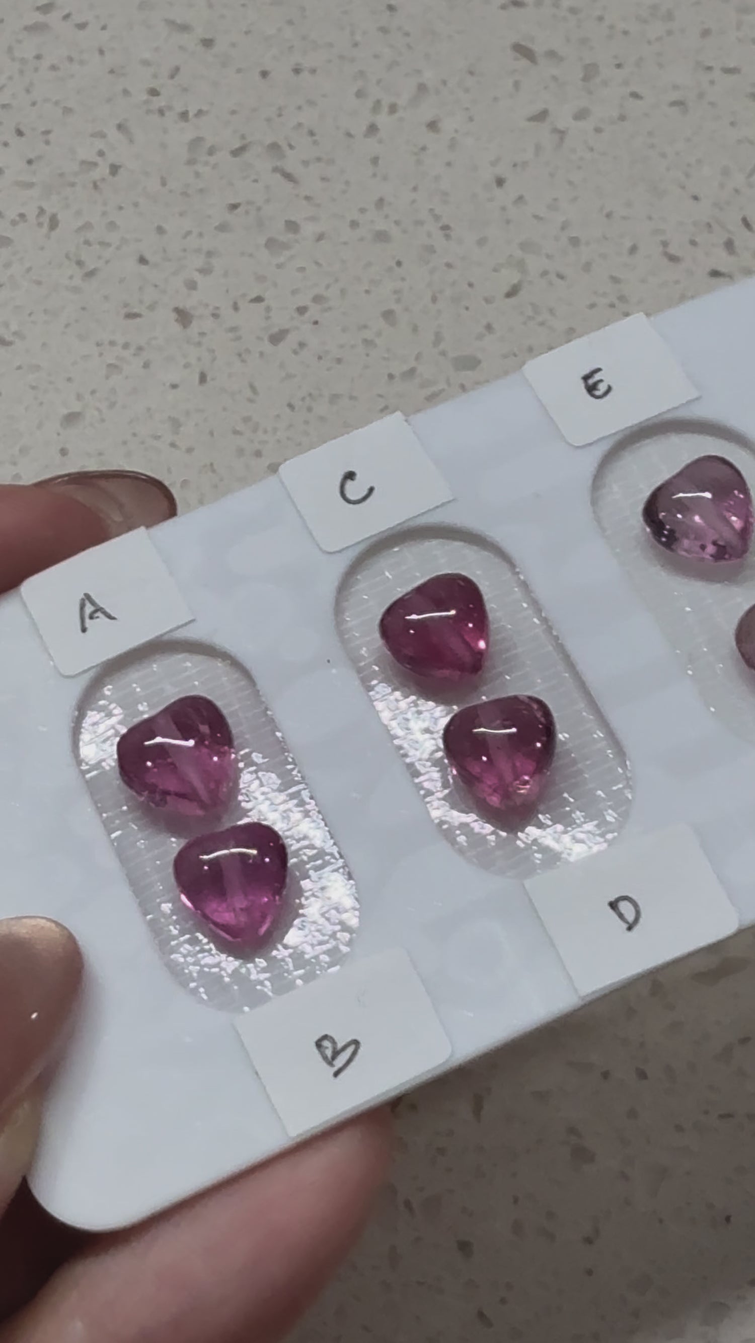 Tourmaline Hearts