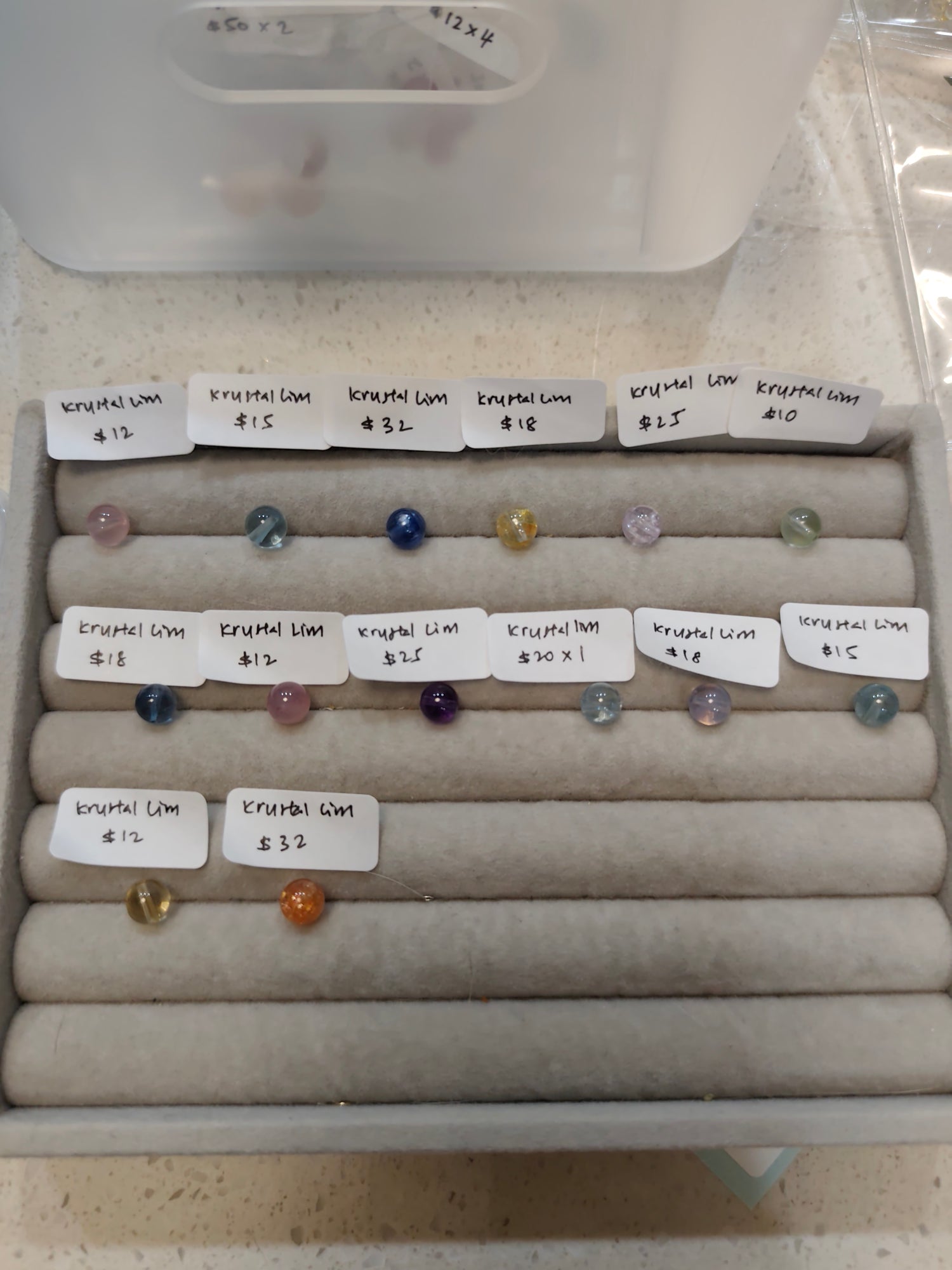 (21 Oct Beads Claim Live) krystal