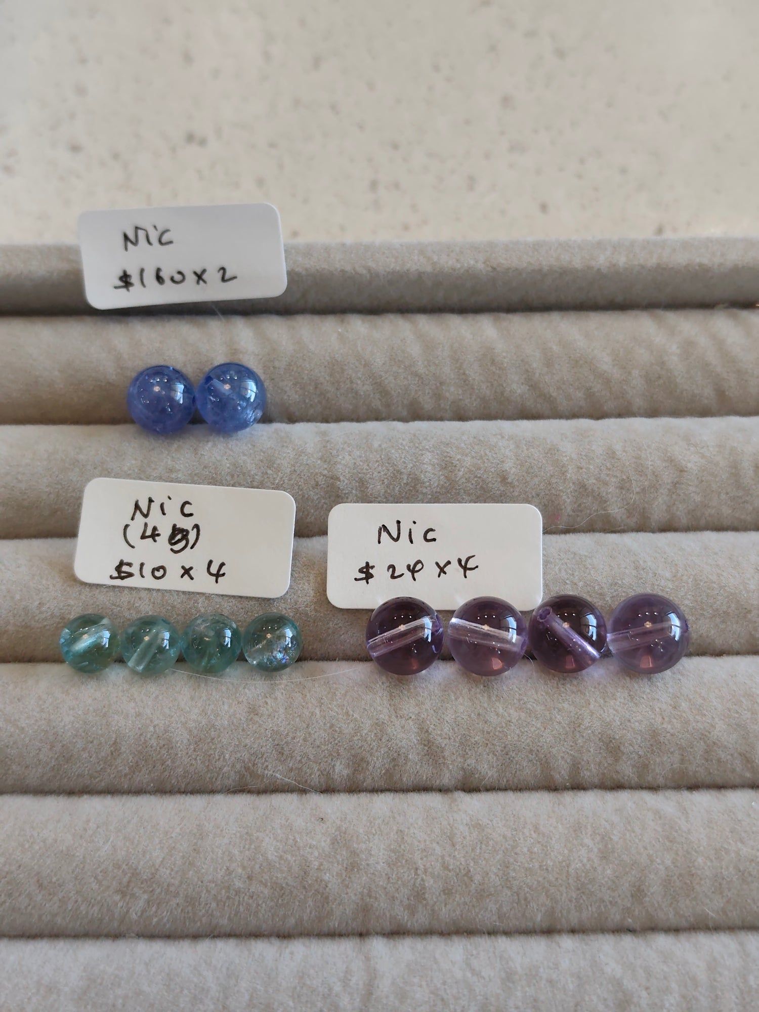 (3 Oct Beads Claim Live) Nic/jas