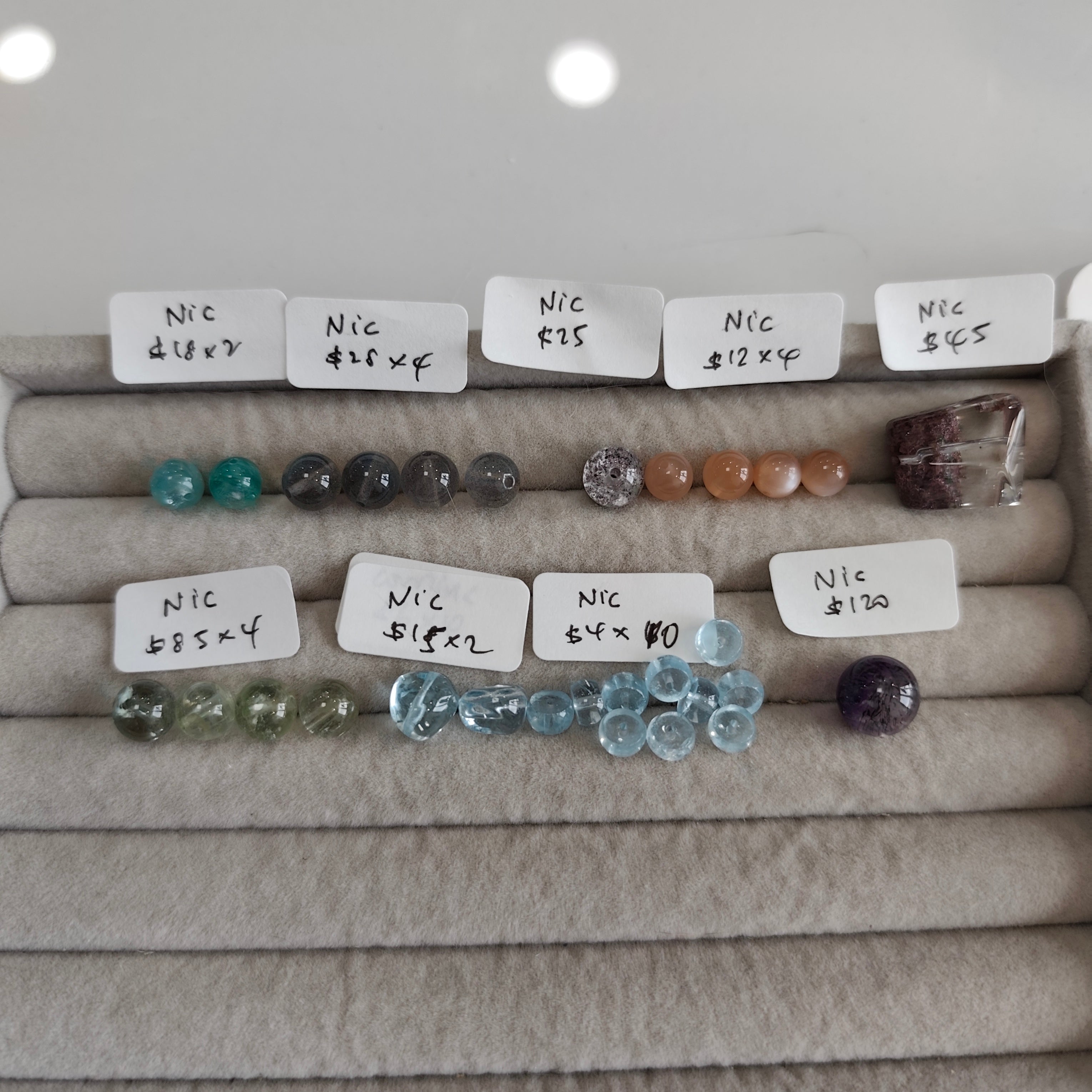 (27 Sep Beads Claim Live) Nic