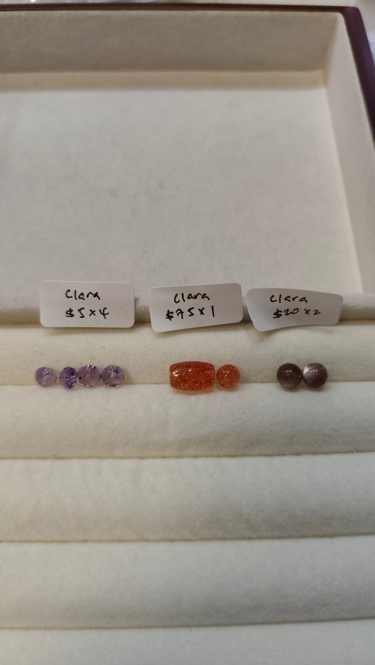 (19 jul beads claim) Clara