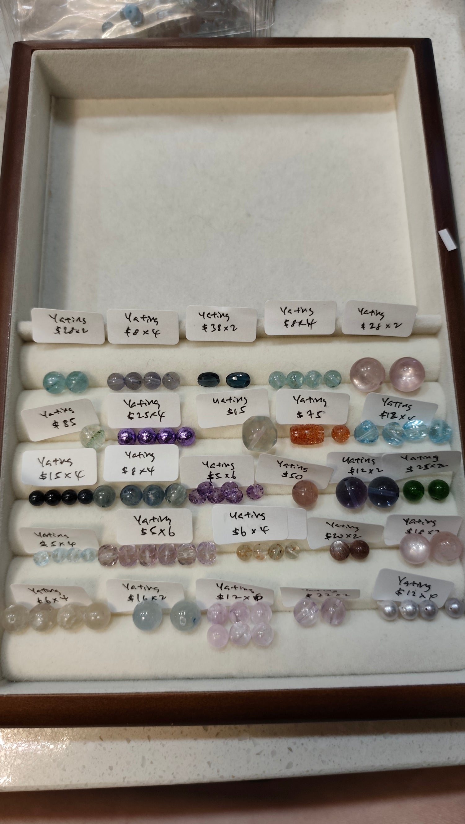 (19 jul beads claim) Yating