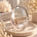 Pink Azeztulite Oval Display Decor