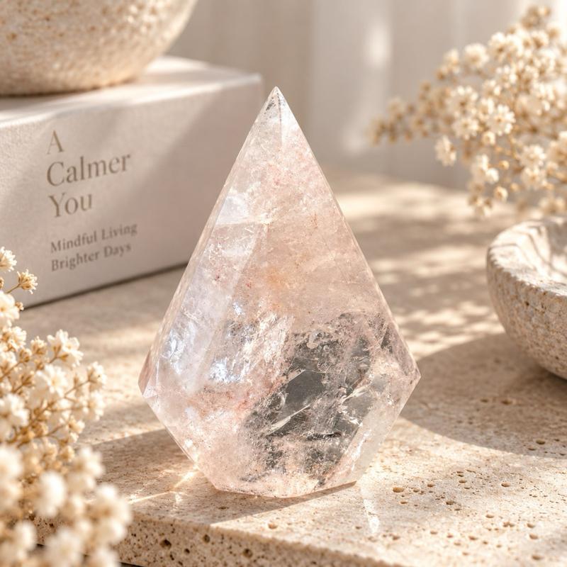 Pink Azeztulite Home Decor Display (1)