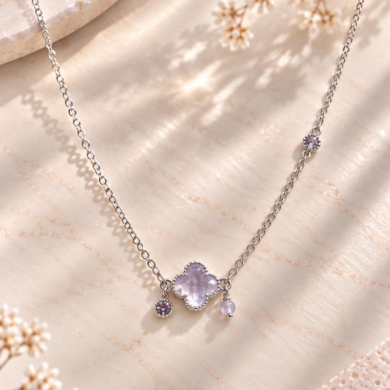 AGGY CL. over Necklace | Black Spinel, Amethyst & Pink Tourmaline