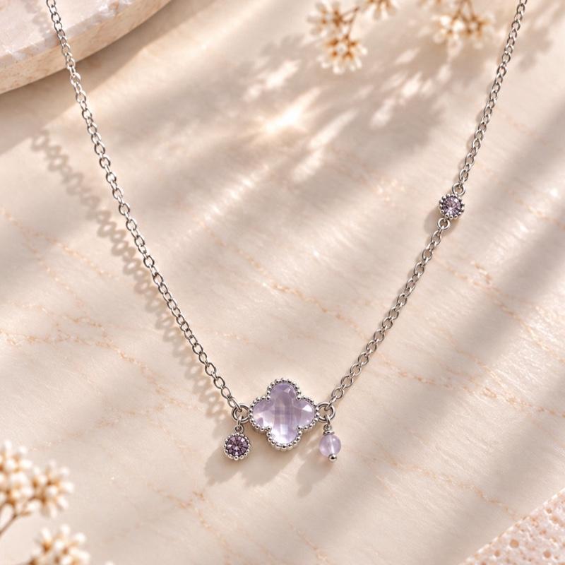 AGGY CL. over Necklace | Black Spinel, Amethyst & Pink Tourmaline