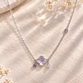 AGGY CL. over Necklace | Black Spinel, Amethyst & Pink Tourmaline