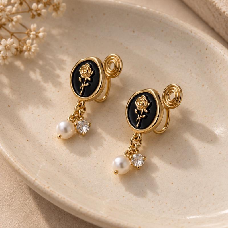 ROSÉ Pearly Earring (Clip-on)