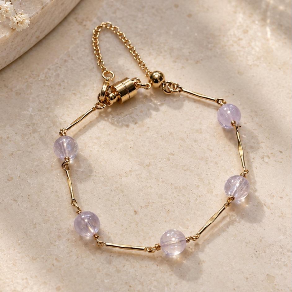 Lunelle Stack Bracelet | Kunzite