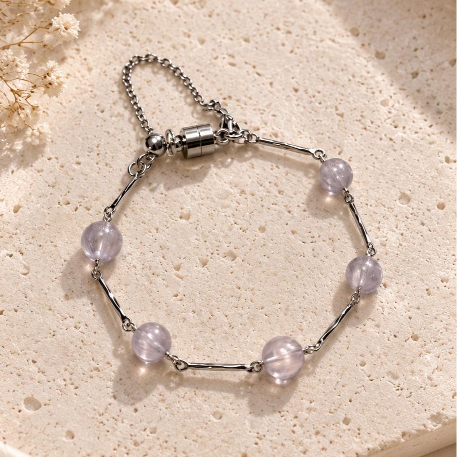 Lunelle Stack Bracelet | Kunzite
