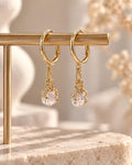 Lunelle Tiers Earrings | Kunzite Earrings