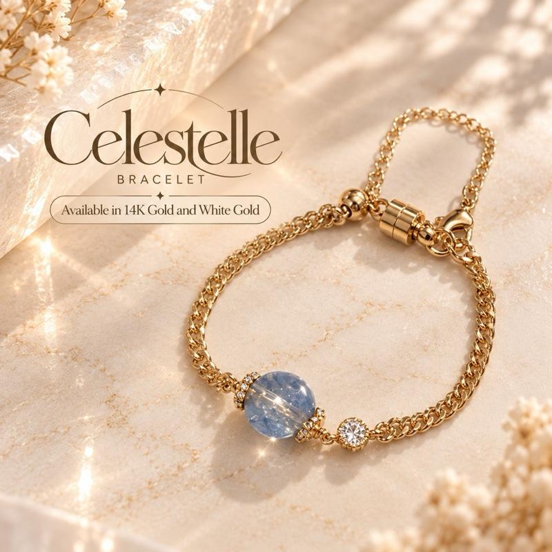[AGGY] Celestelle Bracelet | Dumortierite